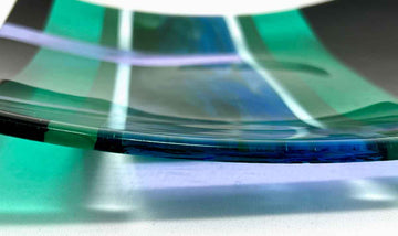 Open image in slideshow, Azure Streaky Platter