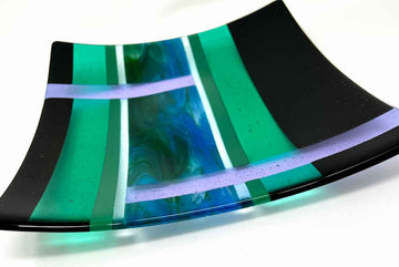 Open image in slideshow, Azure Streaky Platter