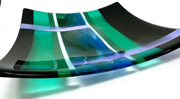 Open image in slideshow, Azure Streaky Platter